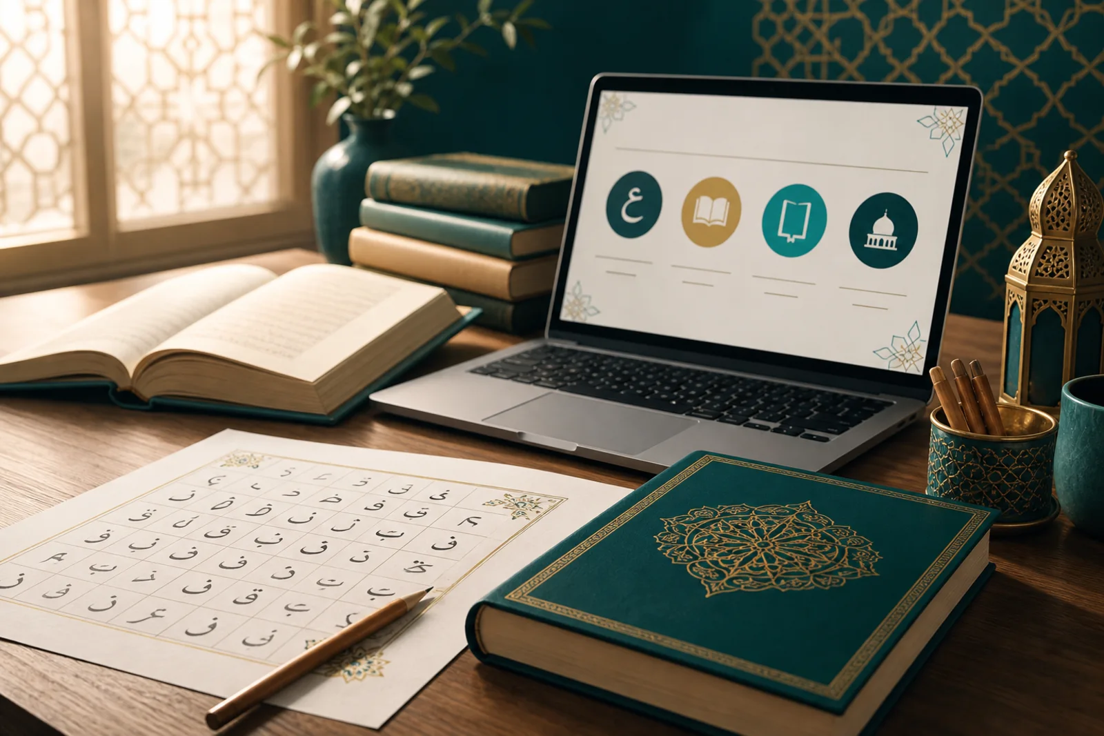 Les directions en arabe 2 – Jeu éducatif