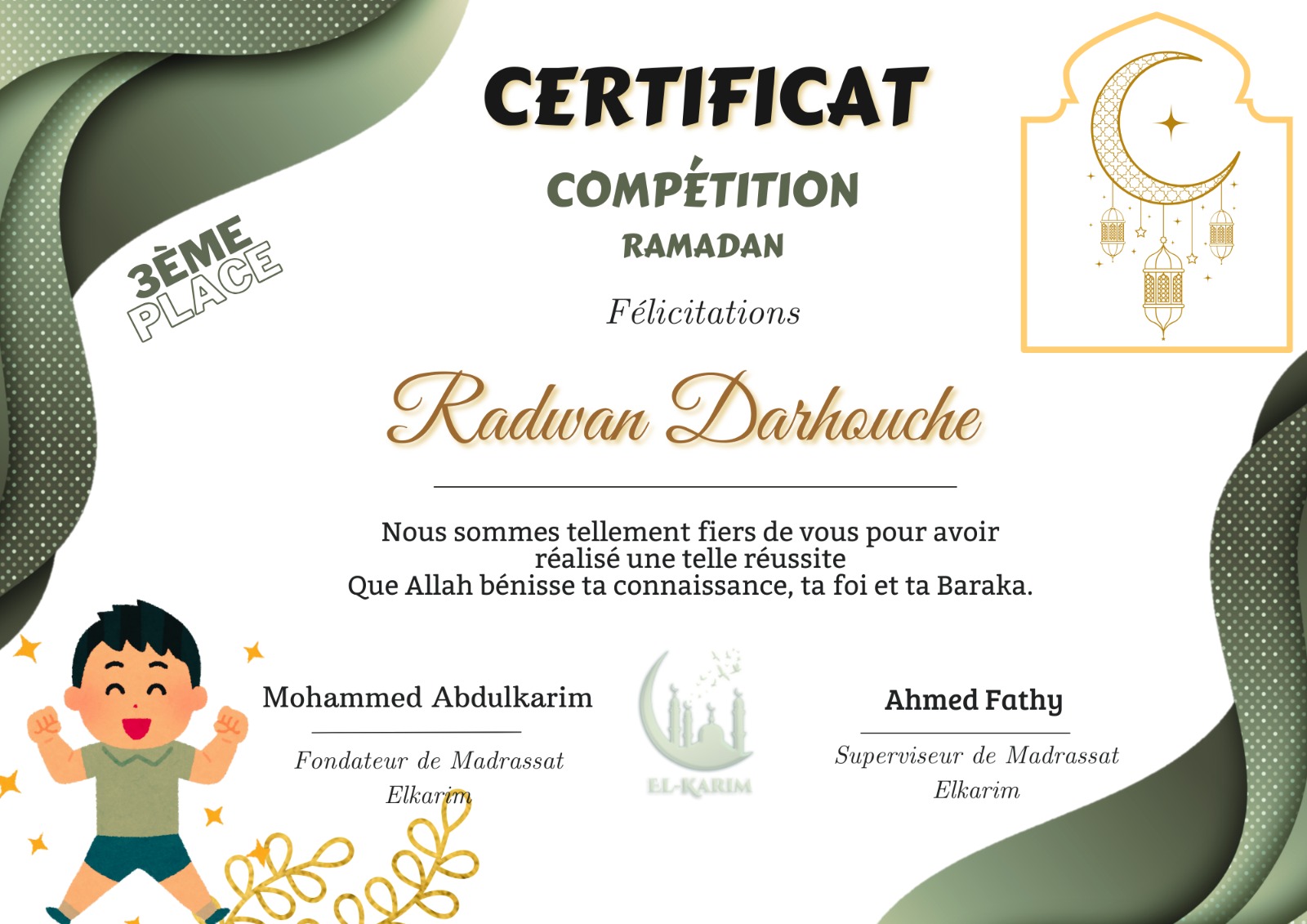 Radwan Darhouche / Madrassat elkarim